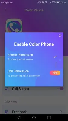 Color Phone android App screenshot 5