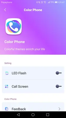 Color Phone android App screenshot 6